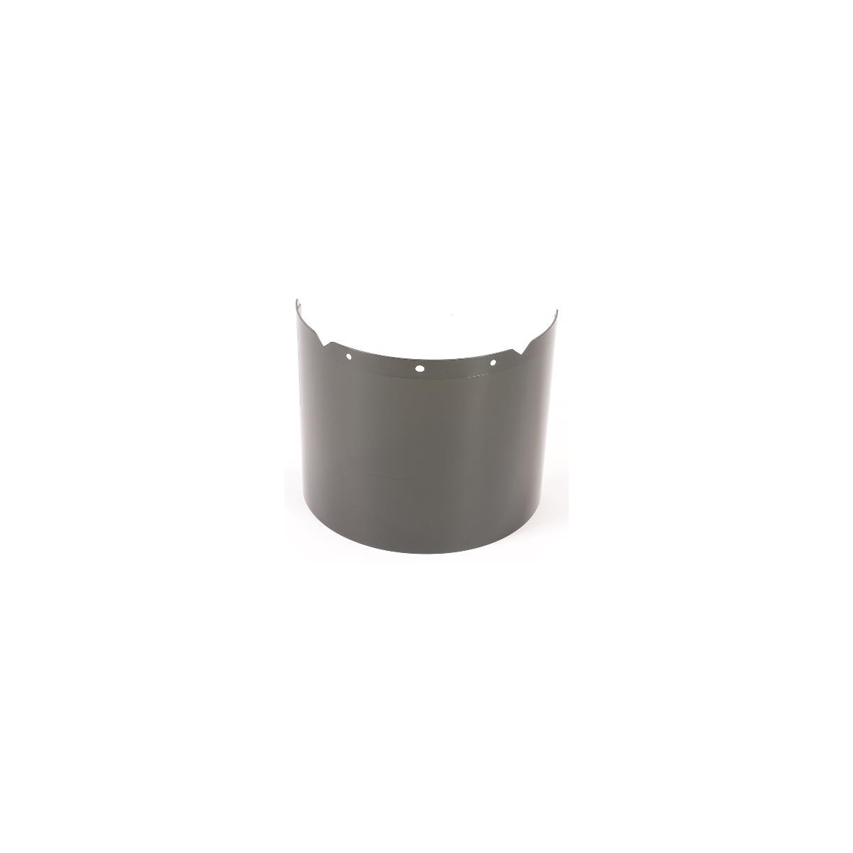 MSA V-Gard® Visors for Welding, Cutting and Brazing Applications - V-Gard Visor, PC, Shade 5 IR, Molded, (8"x17"x .098")