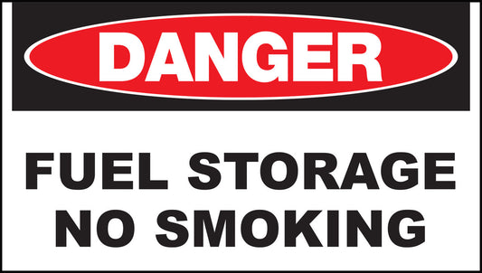 ZING Sign,Danger Fuel Storage,10X14 Pl.. - official Zing product image 1