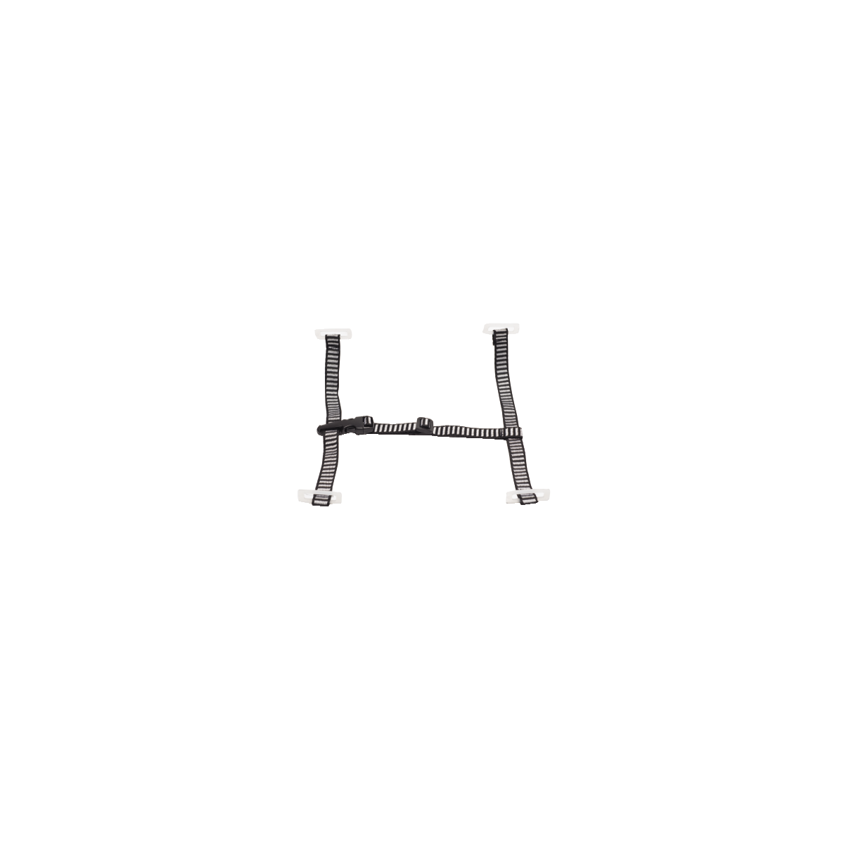 MSA Chinstraps for MSA Hard Hats - Chinstrap, 4-pt, 3/4" polyester webbing, attaches to suspension, 10 pack
