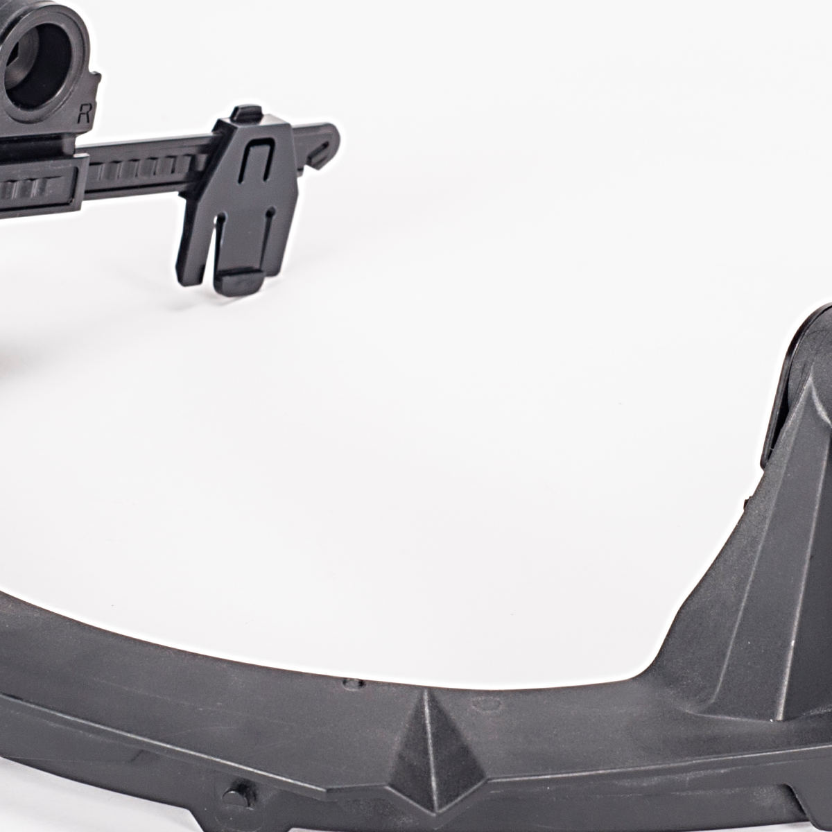 MSA V-Gard® Frames - V-Gard PBT Frame for Slotted Full-Brim MSA Caps, w/o Debris Control