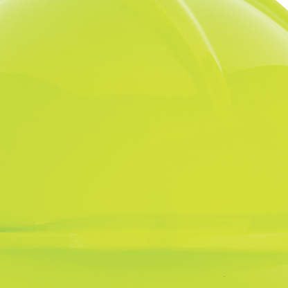 MSA V-Gard® 500 Vented Full Brim Hard Hats - V-Gard 500 Hat, Hi-Viz Yellow-Green Vented, 4-Point Fas-Trac III