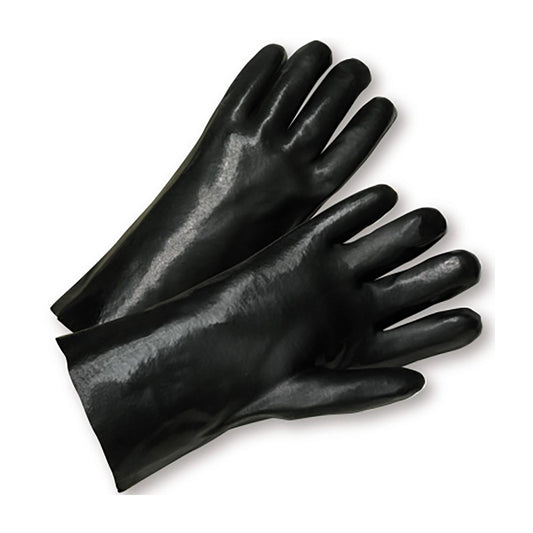 PIP 1017 – PVC Dipped Glove with Interlock Liner and Smooth Finish - 10" Length