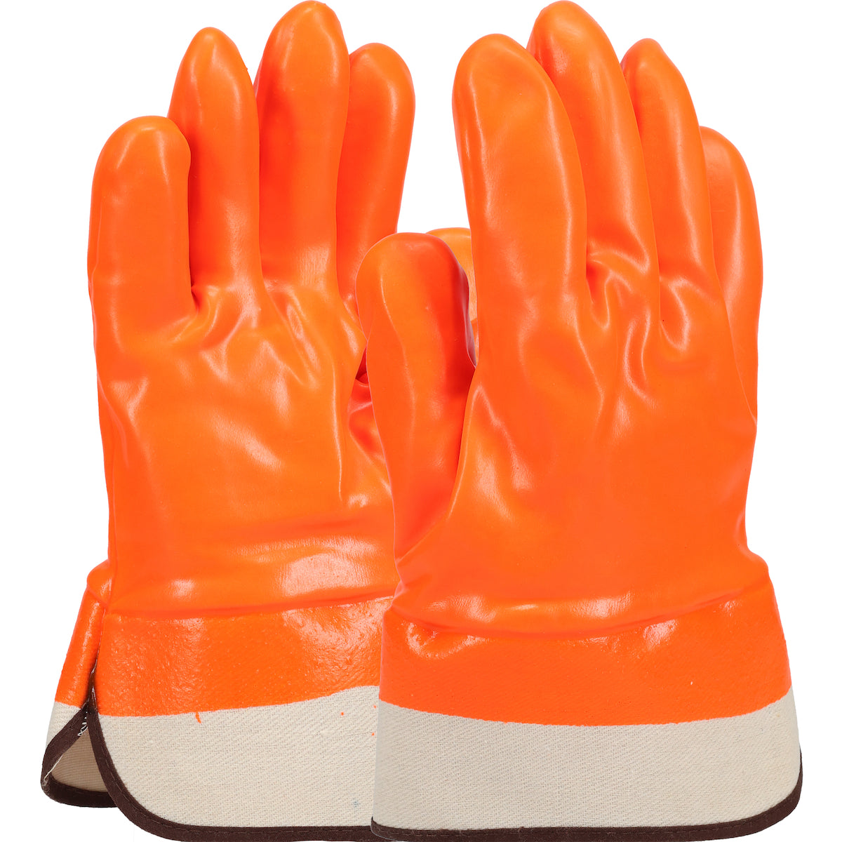 PIP 1017OR – PVC Dipped Glove with Jersey Liner and Smooth Finish - Insulated & Waterproof