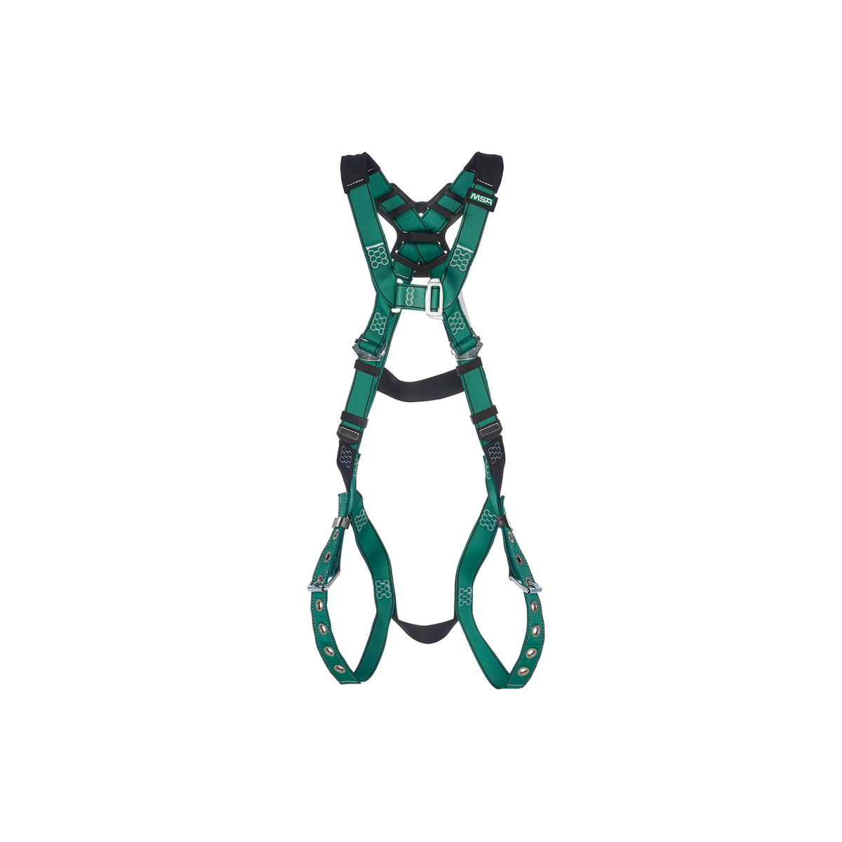 MSA V-FORM™ Safety Harness - V-FORM Harness, Standard, Back D-Ring, Tongue Buckle Leg Straps