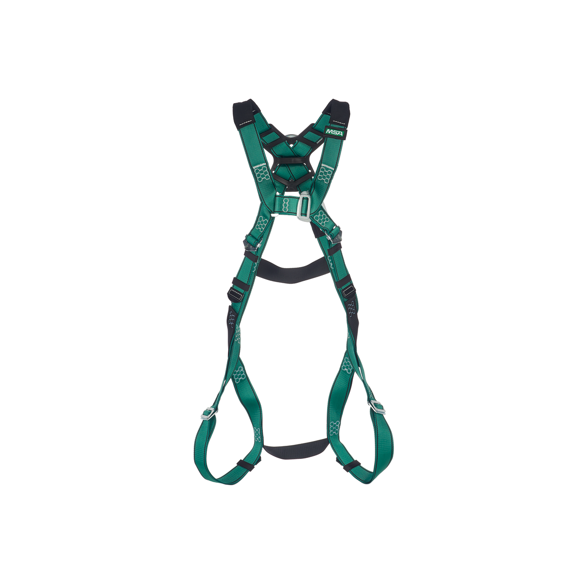 MSA V-FORM™ Safety Harness - V-FORM Harness, Standard, Back D-Ring, Qwik-Fit Leg Straps