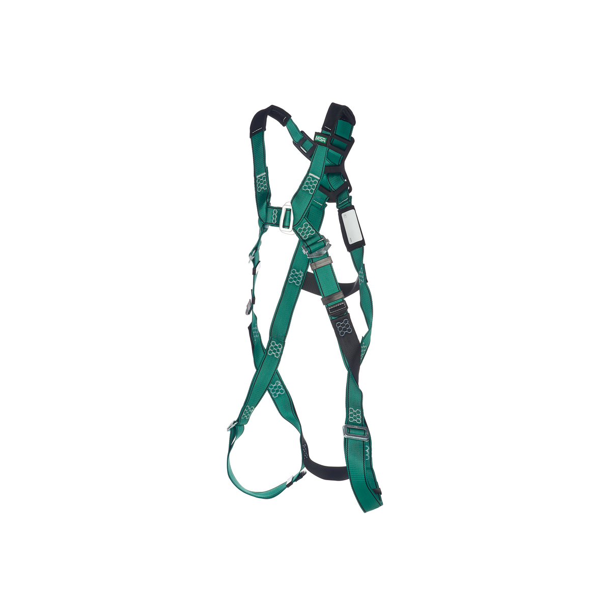 MSA V-FORM™ Safety Harness - V-FORM Harness, Extra Large, Back D-Ring, Qwik-Fit Leg Straps