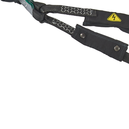 MSA V-SERIES™ Utility Shock Absorbing Lanyard - V-Series utility twin-leg adjustable energy absorbing lanyard, 6',36CL large snaphooks, ANSI Z359.13-2013