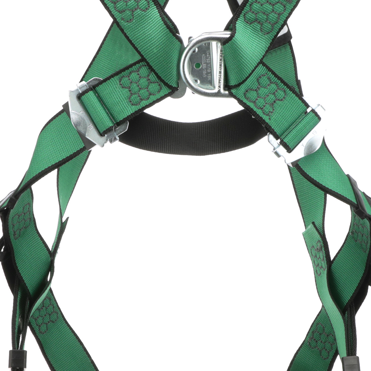 MSA V-FORM+™ Safety Harness - V-FORM+ Harness, Extra Large, Back & Chest D-Rings, Tongue Buckle Leg Straps