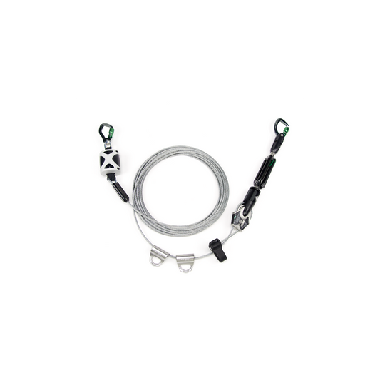 MSA MSA Cable Temporary Horizontal Lifeline - Thll  Cable  60Ft  2 Man  Non-Kit  Osha