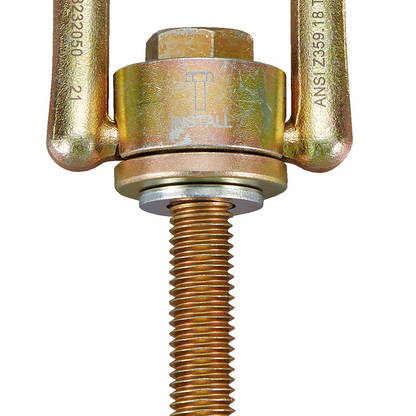 MSA Anchorage Connector Components - Steel Swivel Anchor w/ Bolt 5K
