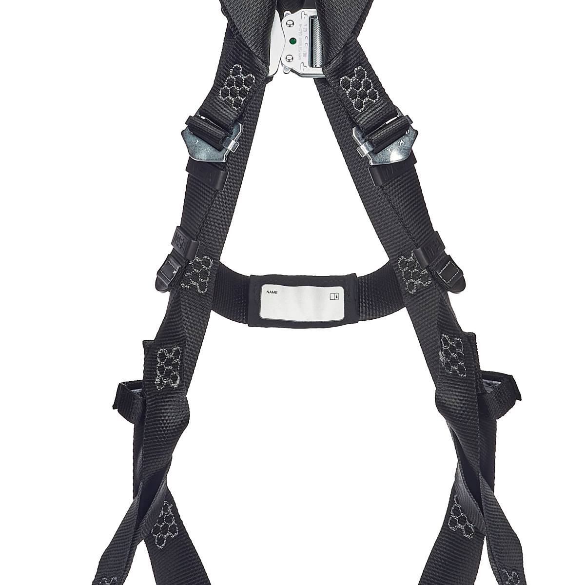MSA V-FORM® Arc Flash Full-Body Harness - V-Form Arc Flash Harness, Back D-Ring, Quick-Connect Leg Straps, Extra Large (XL)