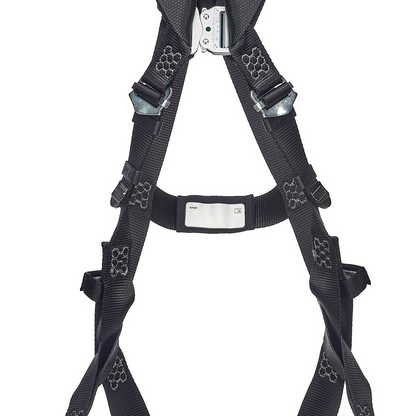 MSA V-FORM® Arc Flash Full-Body Harness - V-Form Arc Flash Harness, Back D-Ring, Quick-Connect Leg Straps, Extra Large (XL)