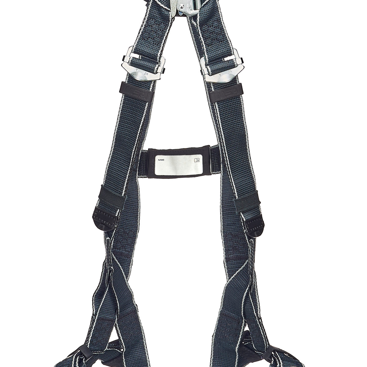 MSA V-FORM® Welding Full-Body Harness - V-Form Welding Harness, Back D-Ring, Tongue Buckle Leg Straps, Extra Large (XL)