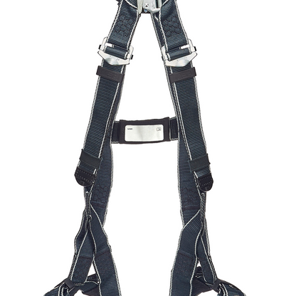 MSA V-FORM® Welding Full-Body Harness - V-Form Welding Harness, Back D-Ring, Tongue Buckle Leg Straps, Extra Large (XL)