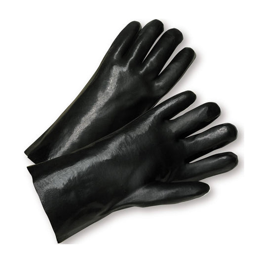 PIP 1027 – PVC Dipped Glove with Interlock Liner and Smooth Finish - 12" Length