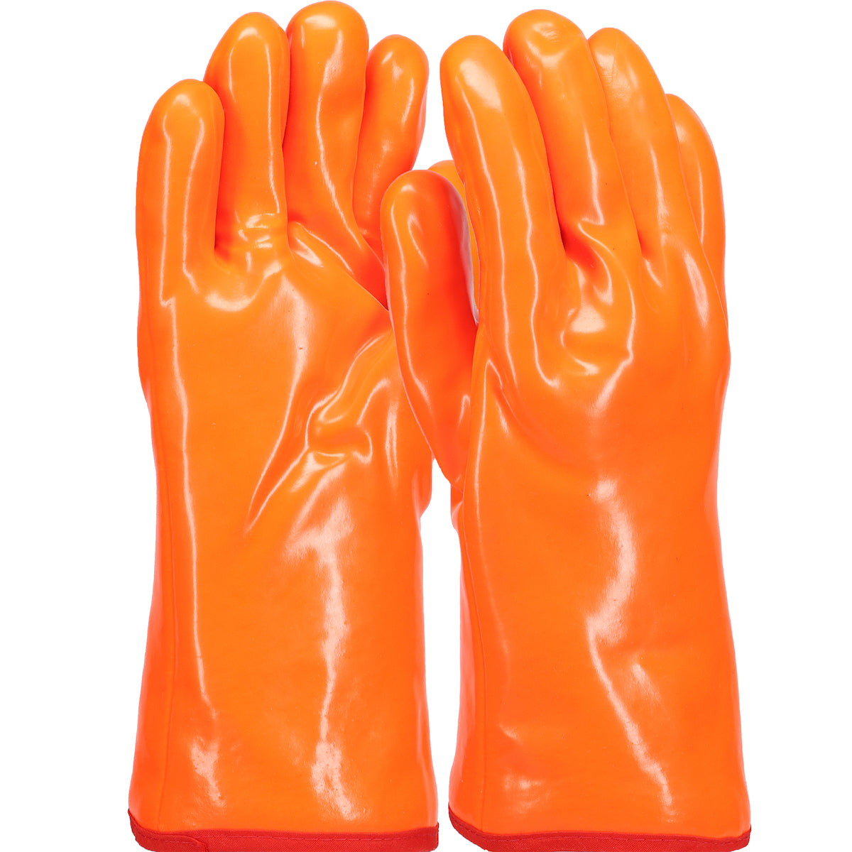 PIP 1027OR – PVC Dipped Glove with Insulated Foam Liner and Smooth Finish - 12" Length