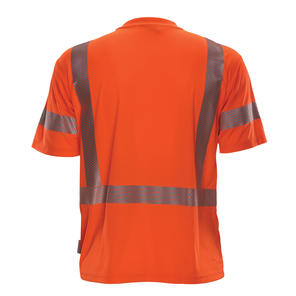PIP Reflective Apparel 104CT ANSI Type R Class 3 Short Sleeve T-Shirt with Segmented Tape