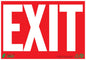 ZING Sign, Exit On, 7X10, Plastic - 1078