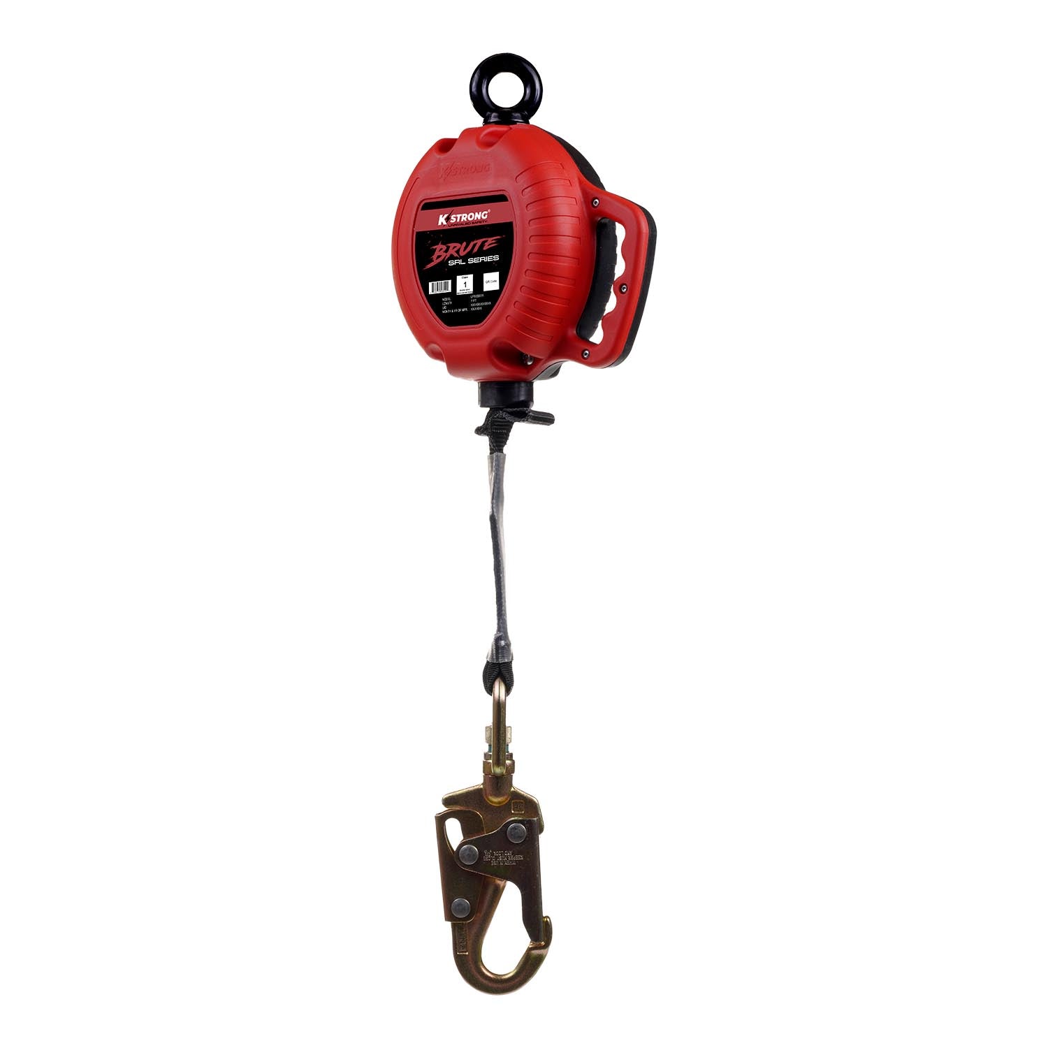 KStrong® BRUTE™ 11 ft. Web SRL with Swivel Snap Hook. Includes Installation Carabiner (ANSI)