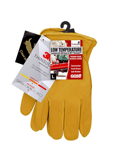 Global Glove - 3200DTH - Cut Resistant Gloves - insulated - red