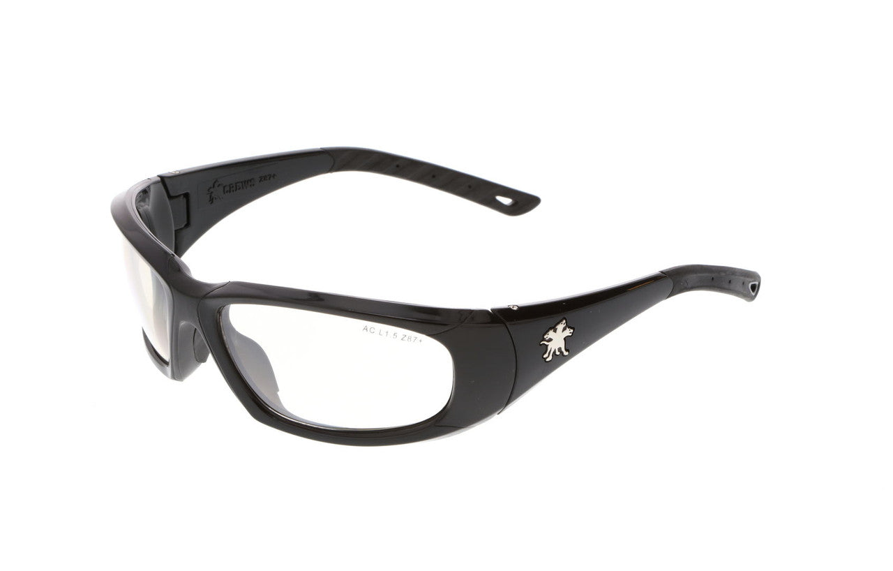 MCR Safety FF3 - ForceFlex® FF3 Safety Glasses - Multi-Injection Molding Locks Lenses into Frame - Durable, Ultra-Flexible Multi-Polymer Frame - Soft, Secure TPR Nose Pads — manufacturer image 2