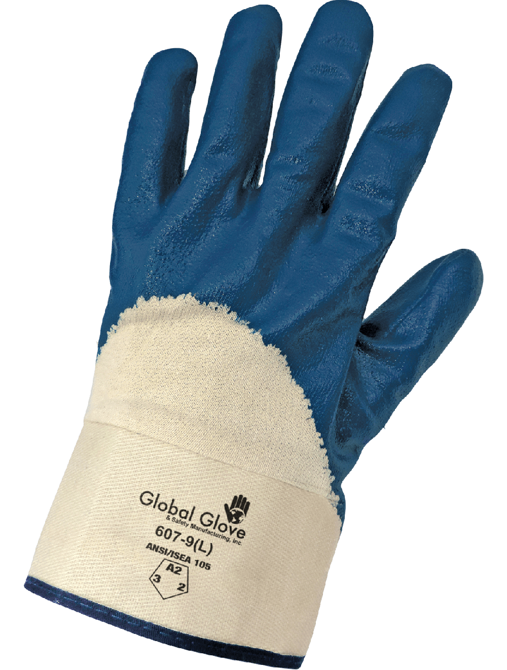 Solid 607 Chemical Handling Gloves - cut level A2