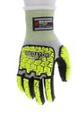 PD6952 - Predator® Mechanics Work Gloves - Hi-Visibility Impact Resistant Work Gloves - Cut Resistant HyperMax® HPPE Shell - Tire Tread TPR on Back, Fingers, and Thumb - Bi-polymer Coated Palm and Fingers - Reinforced Thumb Crotch for Prolonged Wear