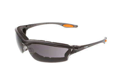 MCR Safety Law® LW3 Series - Foam Lined Safety Glasses - Soft Secure TPR Nose Piece and Temple Inserts - Dielectric Containing No Metal Pieces — manufacturer image 3