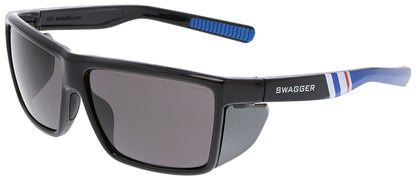 MCR Safety SR2 - Swagger® SR2 Series Safety Glasses - Soft TPR Nose Pad and Temple Ends - Detachable Side Shields — Sold by Pair — manufacturer image 19