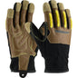 PIP 120-4100 – Goatskin Leather Palm Glove with Leather/Fabric Back and A4 Kevlar® Blend Lining - TPR Finger Guards