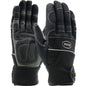 Boss® Synthetic Leather Palm with PVC Sandy Grip Patches and Anti-Vibration Pads - Neoprene Wraparound Wrist