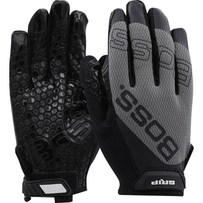 Boss® Grip: Synthetic Microfiber Palm with Silicone Coat