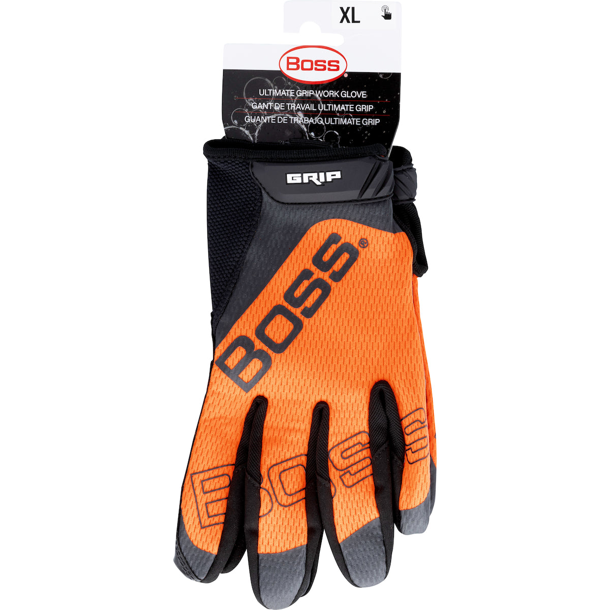 Boss® Grip: Synthetic Microfiber Palm with Silicone Coat