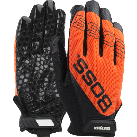Boss® Grip: Synthetic Microfiber Palm with Silicone Coat