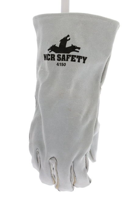 MCR Safety 4150 - Weld,Cow Split, Select S-B+, Fleece,Gray - manufacturer product image 2