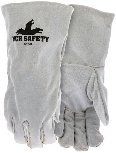 MCR Safety 4150 - Weld,Cow Split, Select S-B+, Fleece,Gray product image