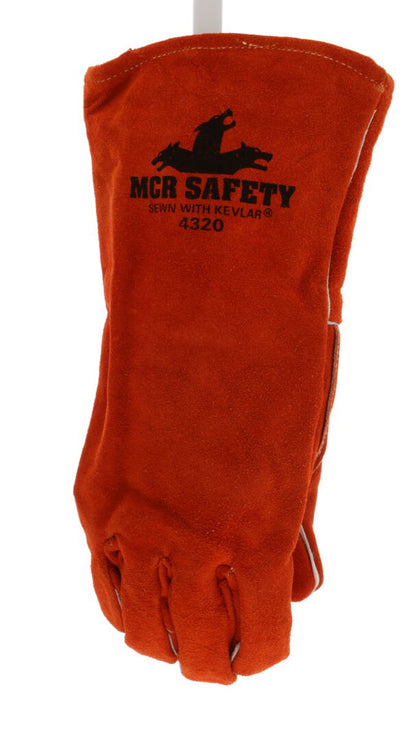 MCR Safety 4320 - Weld,Cow, Split, S-B+,Cot Drill, Reinfd - manufacturer product image 2