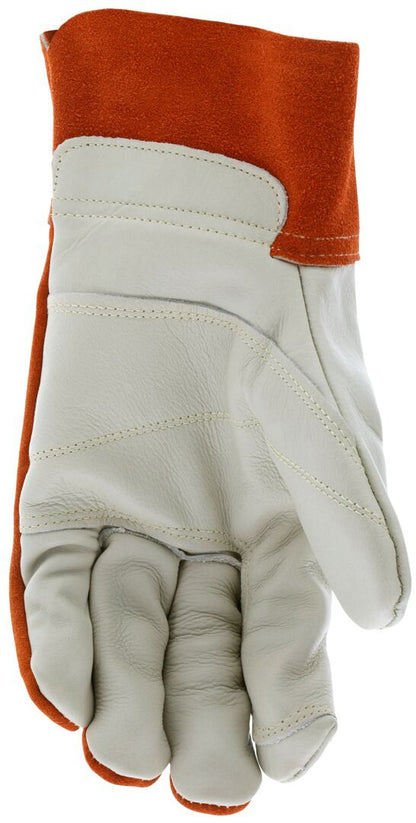 MCR Safety Welding Gloves – heat resistant – Red