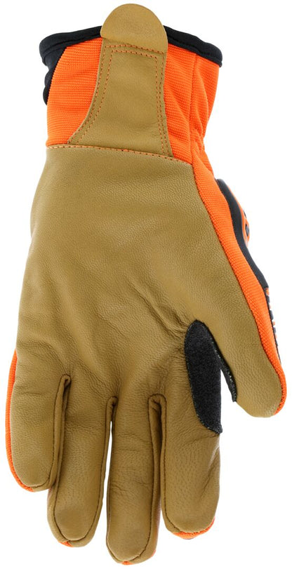 MC503 - MCR Safety UltraTech® Mechanics Gloves - Hi-Visibility Cut and Abrasion Resistant Gloves - Dyneema® Diamond Technology Lining Provides Excellent Cut Resistance