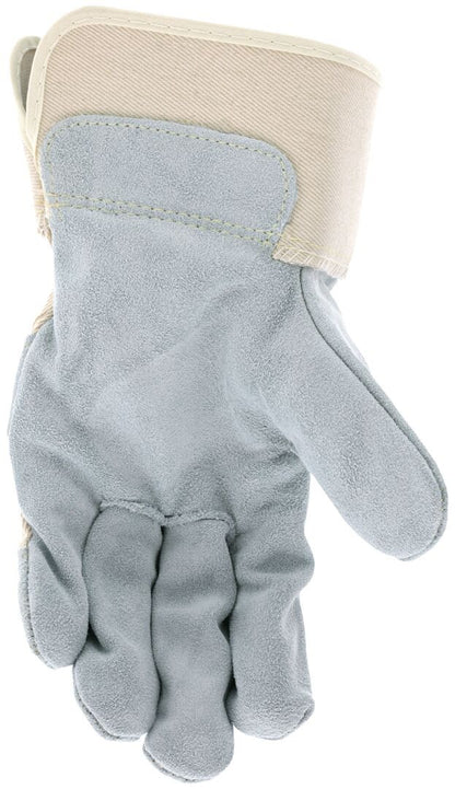 16010 - Sidekick® Series Leather Palm Work Gloves - Premium A Grade Split Side Leather - 2.5 Inch Rubberized Safety Cuff - Sewn with DuPont™ Kevlar® for Superior Durability and Wear
