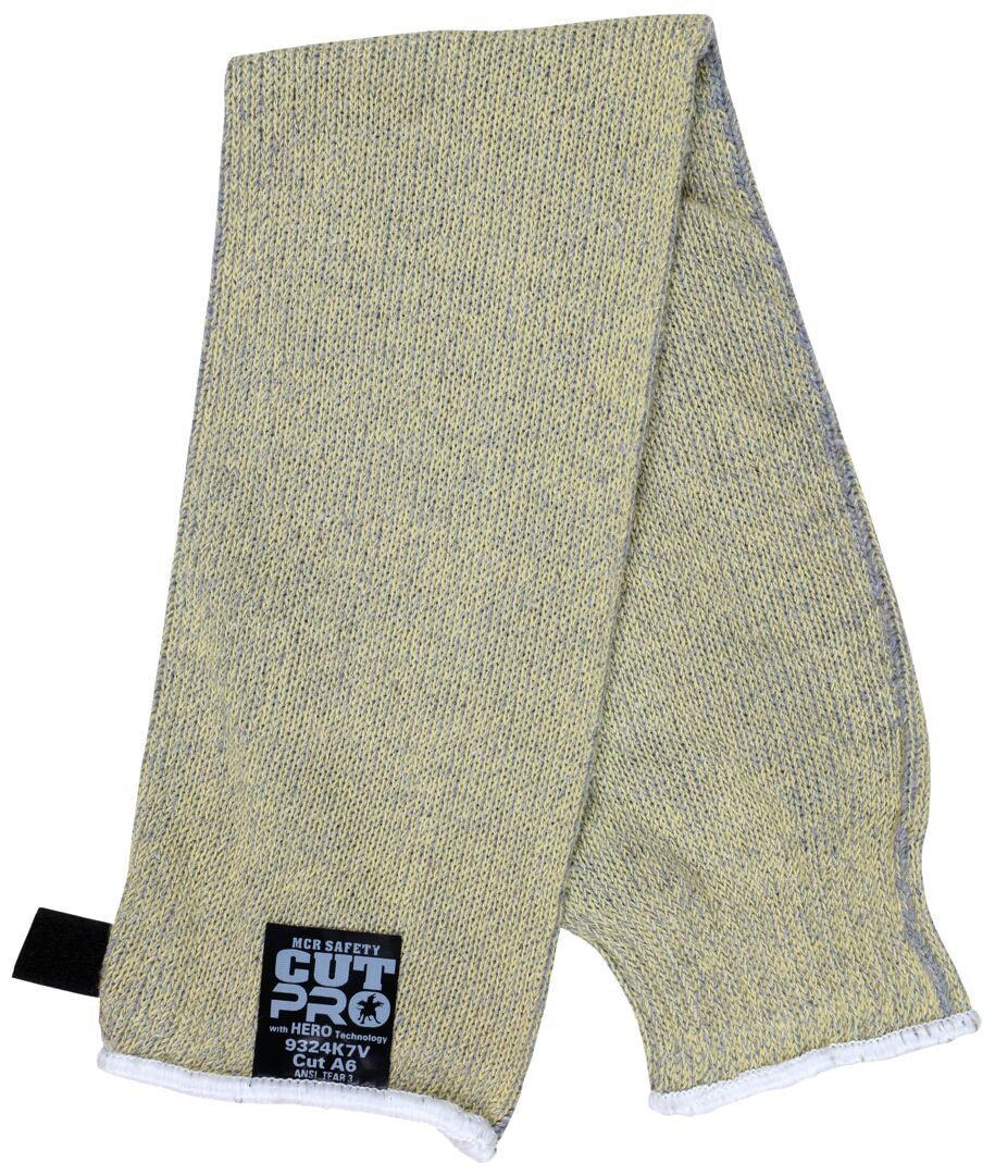 MCR Safety 9324K7V - MCR Safety CutPro® with Hero Technology 7-Gauge Cut Resistant Sleeves Made with ARX® Aramid Fibers 24-Inch Length Adjustable hook and loop upper arm — manufacturer image 3