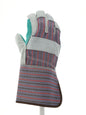 1312_ - 1312 - 125110 - 360 - Rotational view of 1312 double leather palm work gloves with split shoulder leather and 4.5-inc