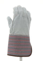 1318_ - 1318 - 125359 - 360 - Rotational view of 1318 leather work gloves with full leather back and 4.5-inch rubberized long