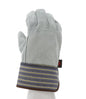 1417A_ - 1417A - 125969 - 360 - Leather palm work gloves – MCR Safety Group 1417A – split shoulder leather with 2.5-inch safe