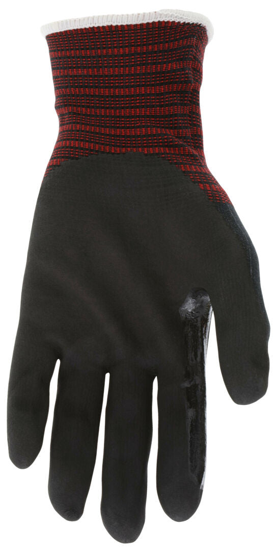 9388NF - MCR Safety CutPro® - 18 Gauge Black Kevlar® / Stainless-Steel - Cut Resistant Work Gloves - Nitrile Foam Palm and Fingertips - Reinforced Thumb Crotch for Durability and Extended Wear