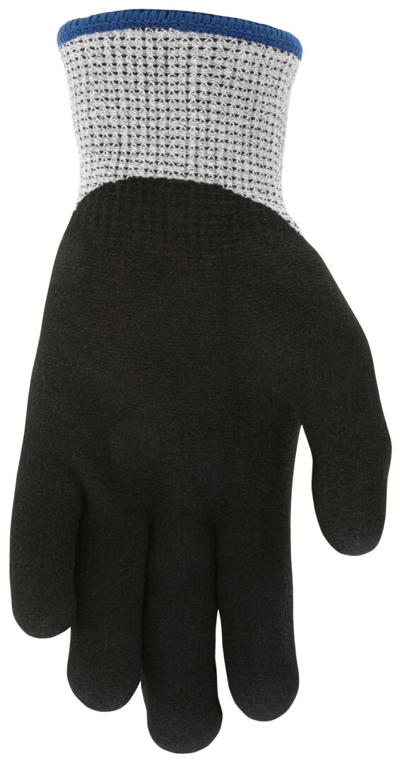 92901KD - MCR Safety CutPro® - 13 Gauge HyperMax® HPPE Shell - Cut, Abrasion, and Puncture Resistant - Insulated Glove with Full Acrylic Lining - Sandy Foam Nitrile Palm and Over the Knuckle