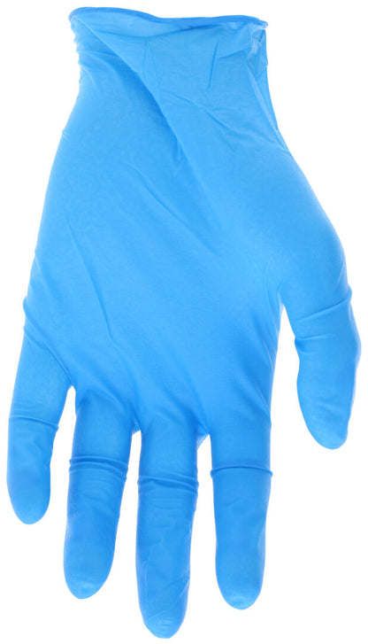 6015 - NitriShield™ Gloves - 4 mil (5.5 g) Powder Free Disposable Nitrile - Industrial Food Service Grade - Textured Finish - 9.5 Inches Long - Blue - Component Materials Comply With all Federal Regulations for Food Contact