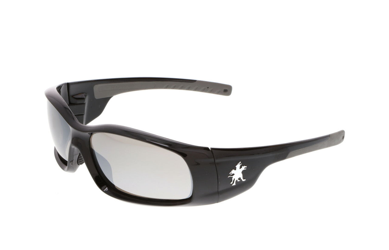 MCR Safety SR1 - Swagger® SR1 Series Safety Glasses - Soft Non-Slip Nose Piece and Temples - Bold Wider Temples and Full Frame Design — manufacturer image 7