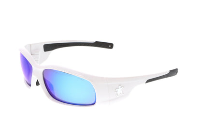 MCR Safety SR1 - Swagger® SR1 Series Safety Glasses - Soft Non-Slip Nose Piece and Temples - Bold Wider Temples and Full Frame Design — manufacturer image 15