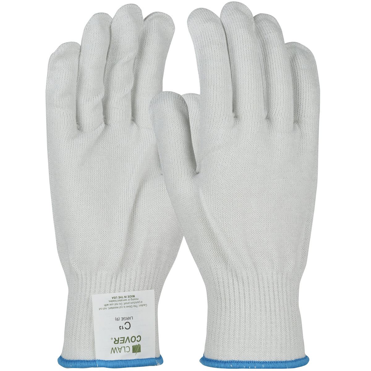 Claw Cover®: Seamless Knit HPPE / Stainless Steel Blended Glove - Light Weight